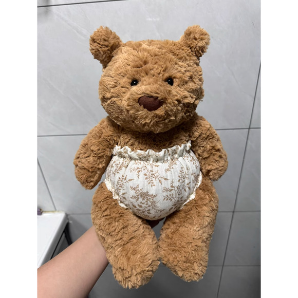 Bartholomew bear cute custom clothes outfits - leaf pull-ups (Tiny) - Picture 1 of 2